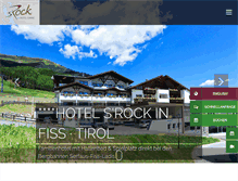 Tablet Screenshot of hotelroeck.at